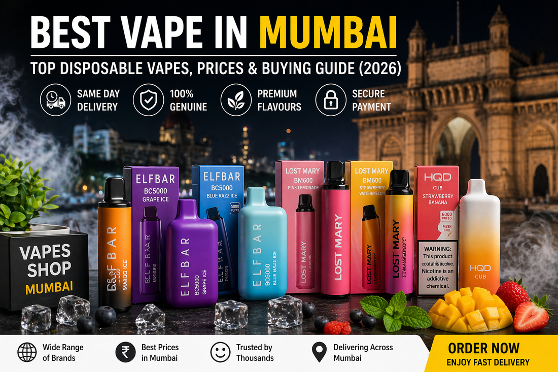 Same Day Vape Delivery in Mumbai – How to Order Disposable Vapes Fast