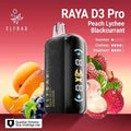Elf Bar Raya D3 Pro 30K Peach Lychee Blackcurrant Disposable Vape – 30000 Puffs Rechargeable | Buy Online Mumbai