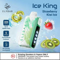 Elf Bar Ice King Strawberry Kiwi Ice 30K Puffs | Buy Disposable Vape Online Mumbai | Fast Delivery