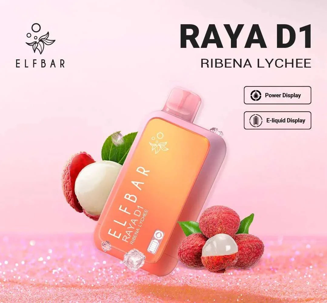 Elfbar Raya D1 Ribena Lychee 13000 Puffs Online in Mumbai | Same Day Vape Delivery