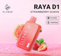 Elfbar Raya D1 Strawberry Guava 13000 Puffs Online in Mumbai | Same Day Vape Delivery