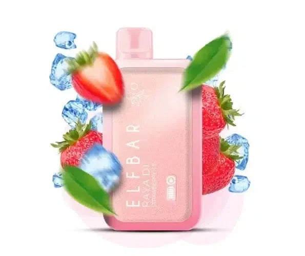Elfbar Raya D1 Strawberry Ice 13000 Puffs Online in Mumbai | Fast Vape Delivery